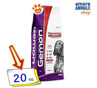 Monge Gemon Dog Super Energy Todas Las Razas Pienso Seco con Pollo Perros 20 Kg