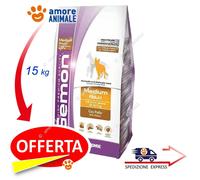 Monge Gemon Medio Adult Pollo Y Arroz 15 KG - Croquetas para Perro