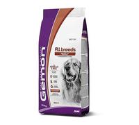 Monge - Gemon Medium Adult - Comida de cordero y arroz, 15 kg