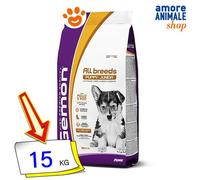 Monge Gemon Mediano Cachorro Y Junior Pollo Y Arroz 15 Kg Para Cachorros Perro
