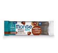 Monge Gift Digestión Sensible - Barritas de fruta para perros adultos - Cordero y castaña - Cantidad: 40 g