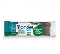Monge Gift Skin Support - Barras de frutas para perros adultos - Salmón y aloe - Cantidad: 40 g