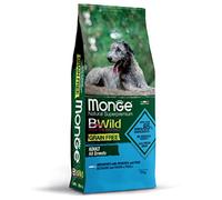 Monge Grain Free Adult 12 kg (acero, patatas y piscinas) - Pienso Super Premium de acero para perros adultos, monoproteico, 100% natural