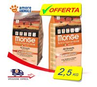 Monge Grain Free All Breed Con PATO Y Patata 2,5 / 12 Kg - Croquetas Para PERROS
