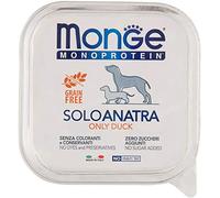 Monge Monoproteico Solo pato, Comida Húmeda para Perros, 12 x 150 g