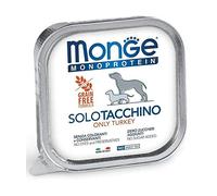 Monge monoproteico solo Pavo Alimento húmedo para perros 12 x 150gr