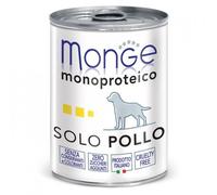 Monge Monoprotein Perro Adulto Pollo en mousse - Cantidad: 400 g