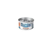 Monge Monoprotein Turkey - Alimento húmedo para Gatos (Sabroso alimento para Gatos a Base de Pavo, Comida húmeda equilibrada, Comida Altamente digerible, Fuente de proteínas, sin Cereales, 80 g)