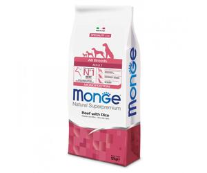 Monge Monoproteína Perro Adulto - Buey y arroz - Cantidad: 2,5 kg