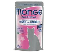 Monge Natural Cat - Tonno con gamberetti 80 gr