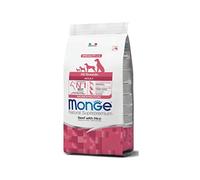 Monge Natural Superpremium Adult Beef and Rice, Comida para Perros de Todas Las Razas (Comida Seca para Perros con Carne de Res y arroz, Muy Rica en Fibra y vitaminas, 12 kg)