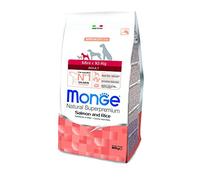 Monge Natural Superpremium Adult Mini Salmon and Rice, Comida para Perros de Todas Las Razas (Comida Seca para Perros de Menos de 10 kg, con salmón y arroz, Muy Rica en Fibra y vitaminas, 0,8 kg)