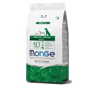 Monge Natural Superpremium Adult Rich IN Chicken, Comida para Perros de Todas Las Razas (Comida Seca para Perros Entre 32 y 80 kg, con Pollo, Muy Rica en Fibra y vitaminas, 12 kg)