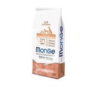 Monge - Natural Superpremium - All Breeds Puppy & Junior - Salmón y arroz - Oferta de 2 Bolsas de 12 kg