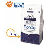 Monge Natural Superpremium Mediano Adulto 3 Kg - Croquetas Para Perros