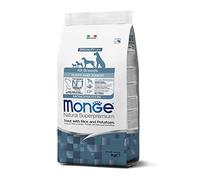 Monge Natural Superpremium Puppy and Junior Trout, Rice and Potatoes, Comida para Perros de Todas Las Razas (Comida Seca para Perros con Trucha, arroz y Patatas, Muy Rica en Fibra y vitaminas, 12 kg)