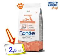 Monge Natural Superpremium Todas Razas Cachorro Junior Salmón Arroz 2,5/12 Kg