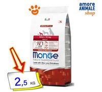 Monge Perro Natural Superpremium Mini Adulto Cordero Perros 800 Gr/2,5/7,5 Kg
