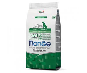 Monge Perro Puppy & Junior Maxi - Pollo y arroz - Cantidad: 3 kg