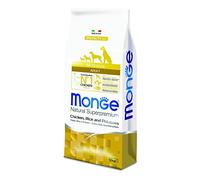 Monge - Pienso para Perros con Sabor a Pollo, arroz y Patatas, Apto para Todas Las Razas, 12 kg