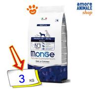 Monge Pienso Superpremium Senior Mediano Pollo Perros 3/12 Kg