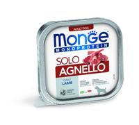 Monge Solo cordero monoproteico - Alimento húmedo para perros, 12 x 150 g