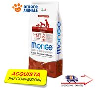 Monge Superpremium Adulto Para Todas Las Razas 12 kg Sabores Variados Croquetas