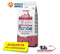 Monge Superpremium Adulto Para Todas Las Razas 12 kg Sabores Variados Croquetas