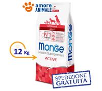 Monge Superpremium Todas Razas De Adult Activo Con Pollo 12 KG - Perros Deporte