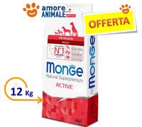 Monge Superpremium Todas Razas De Adult Activo Con Pollo 12 KG - Perros Deporte