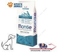 Monge Hipoalergénico para Perros Adultos - Salmón y Atún - Cantidad: 12 kg
