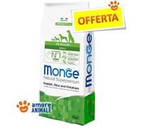 Monge Adult Conejo, arroz y Patatas 12 kg All Breeds