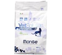 MONGE Veterinary Solution Gato Dermatosis GR. 400 Comida para Gatos, Multicolor, única