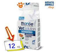 Monge VetSolution DERMATOSIS 2 / 12 Kg - Para PERROS - Soporte Función Dermica