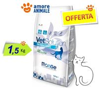Monge VetSolution Gato Dermatosis 1,5 Kg - Croquetas Para Gato, Gatos