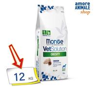 Monge VetSolution OBESIDAD 2 / 12 Kg Para PERROS - Reducción Del Exceso De Peso
