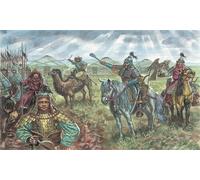 Mongol Cavalry XIII Century Figura Plástico Kit 1:72 Modelo Italeri