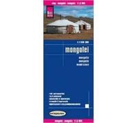 Mongolia 1:1.600.000 Impermeable