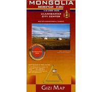 MONGOLIA 1/2M (GEOGRAPHICAL) (GEOGRAPHICAL MAP - 1/2.000.000)