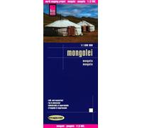 Mongolia, mapa de carreteras impermeable. Escala 1:1.600.000. Reise-Know-How. (Mongolia: REISE.2280)