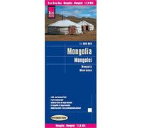 Mongolia, mapa impermeable de carreteras. Escala 1:1.600.000 impermeable. Reise Know-How.: world mapping project (Mongolia (1:1.600.000))