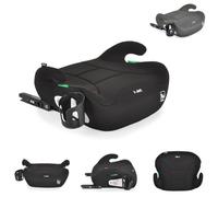 Moni, asiento infantil, asiento elevador i-Jet (125-150cm) grupo 3, portavasos, colores:negro