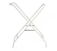 Moni Bath Stand Starfish 87,5 cm altura para el baño del bebé Starfish plegable, color:blanco