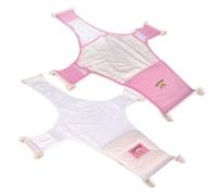 Moni red baño bebés 8854, pinzas plástico, inserción de baño desde el nacimiento, colores:blanco
