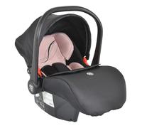 Moni silla de auto i-Size Multi (40-87cm) grupo 0+ cubrepiés arnés reposacabezas, colores:rosa