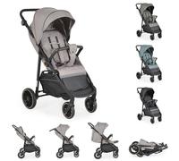 Moni silla de paseo de verano, capota parasol, ruedas de EVA, ajustable, color:beige