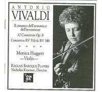 Monica Huggett - Vivaldi: Il Cimento Dell'Armonia e Dell'Inventione: 12 Concertos Op. 8 / Concertos RV 516 & RV 546