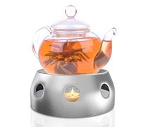 MoniDecor ® Quemador Alcohol Quemador Alcohol Camping Estufa de Alcohol para Camping y Infernillo Fondue - Portátil y Decorativo - Ideal para Uso en Exteriores e Interiores (Redondo)