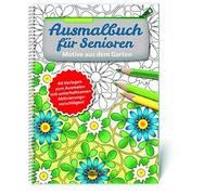 Monika Twachtma Ausmalbuch für Senioren. Motive aus dem Garten.: 4 (Tapa blanda)