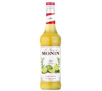 Monin Botella de jarabe de lima de 70 cl, saborizante de jarabe de lima para cócteles